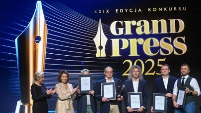 Grand Press 2025: Znamy nagrodzonych