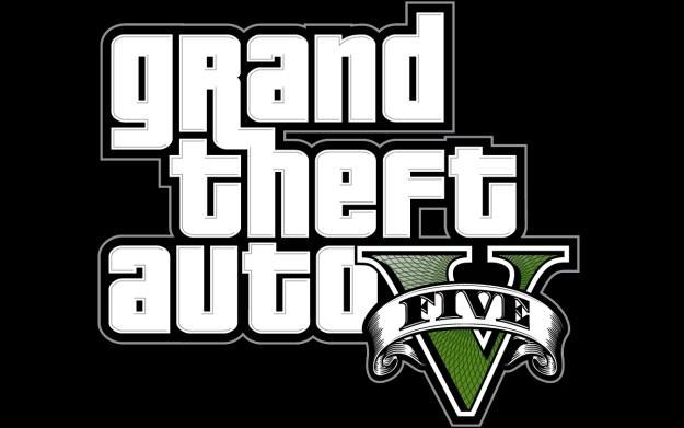 Grand Theft Auto V - logo /Informacja prasowa