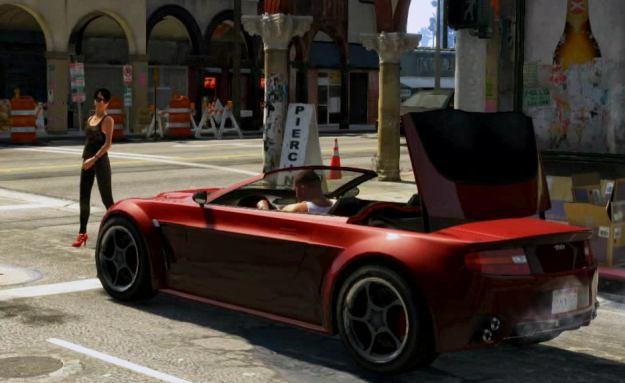 Grand Theft Auto V - motyw graficzny z pierwszego trailera gry /Informacja prasowa