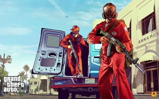 Grand Theft Auto V - motyw graficzny /Informacja prasowa
