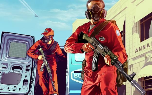 Grand Theft Auto V - motyw graficzny /materiały prasowe