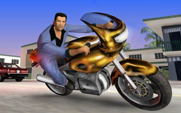Grand Theft Auto: Vice City - motyw graficzny /Informacja prasowa