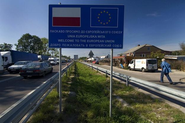 Granica Polski i Ukrainy jest jednocześnie granicą zewnętrzną UE / Fot: Jacenty Dedek /Reporter