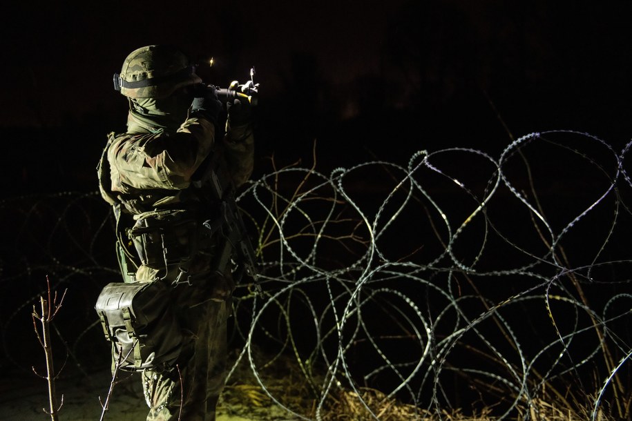 Granica polsko-białoruska /Wojtek Jargiło /PAP