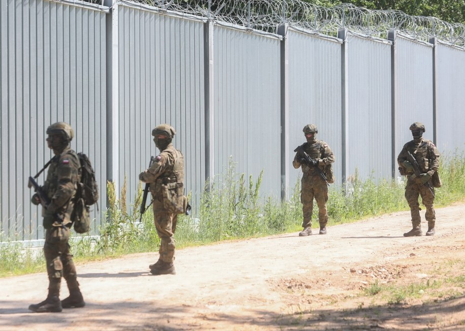 Granica polsko-białoruska /Artur Reszko /PAP