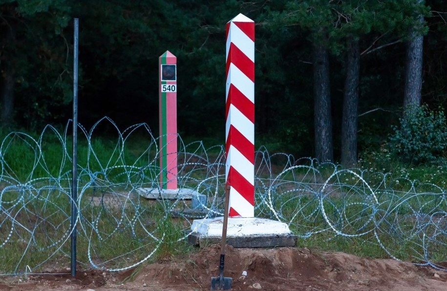 Granica w okolicy wsi Nomiki /Marcin Onufryjuk /PAP