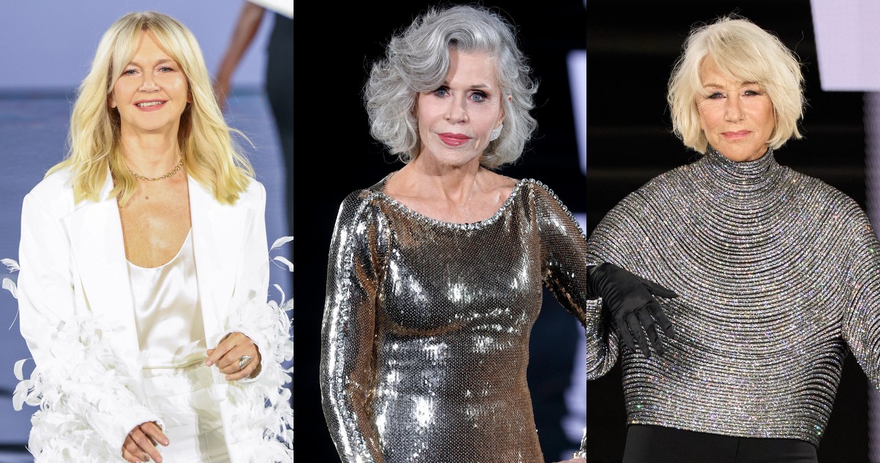 Grażyna Torbicka, Jane Fonda, Helen Mirren /Getty Images /Getty Images