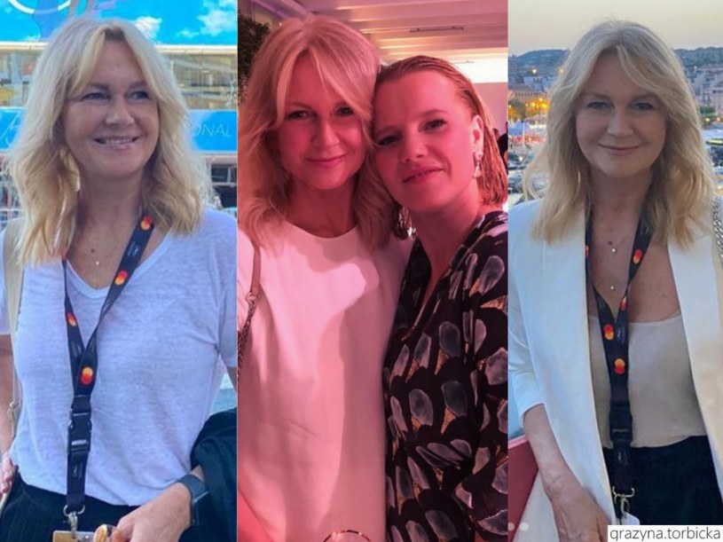 Grażyna Torbicka pochwaliła się wizytą w Cannes na IG @grazyna.torbicka/ /Instagram