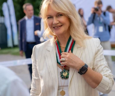 Grażyna Torbicka ze złotym medalem "Zasłużony Kulturze Gloria Artis"