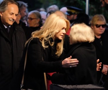 Grażyna Torbicka złożyła kondolencje wdowie po Andrzeju Wajdzie.