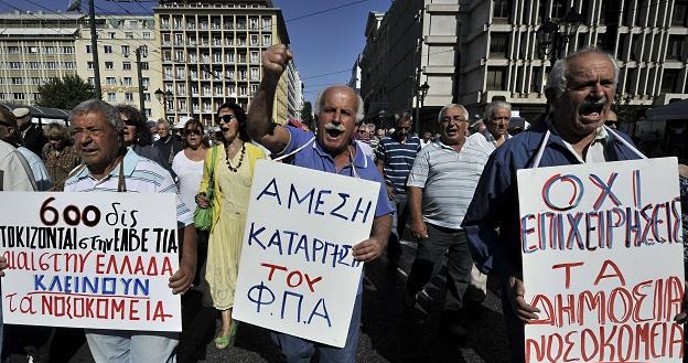 Grecja traci 60 mld euro na nieściągniętych podatkach /AFP