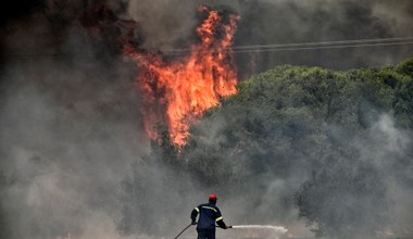 Grecja w płomieniach. Polscy strażacy wyruszyli na pomoc 