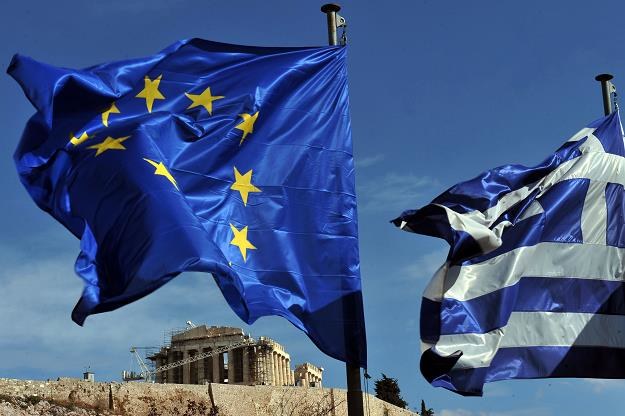 Grecki bank centralny straszy wystąpieniem z eurostrefy i Unii Europejskiej /AFP