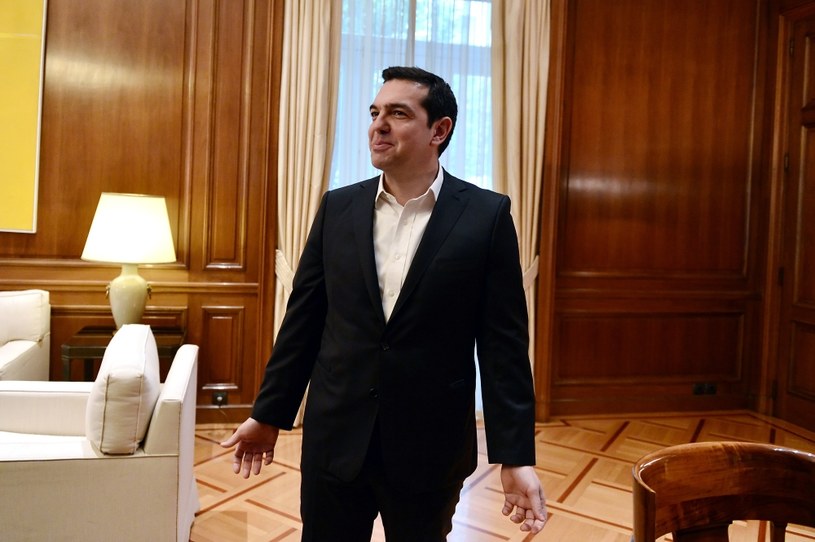 Grecki premier Aleksis Cipras /AFP