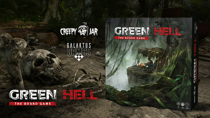 Green Hell: The Board Game /materiały prasowe