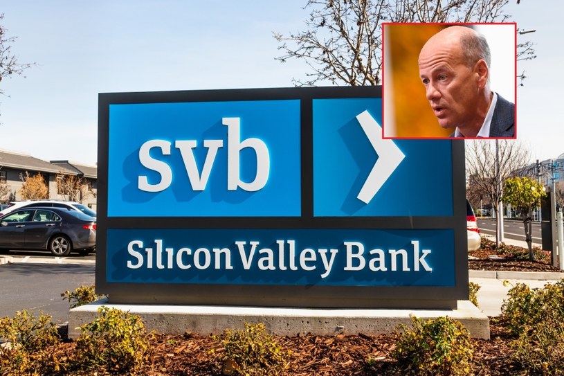 Greg Becker, prezes SVB próbuje uspokoić swoich klientów po tym jak bank wpadł wczoraj w tarapaty finansowe /123RF/PICSEL