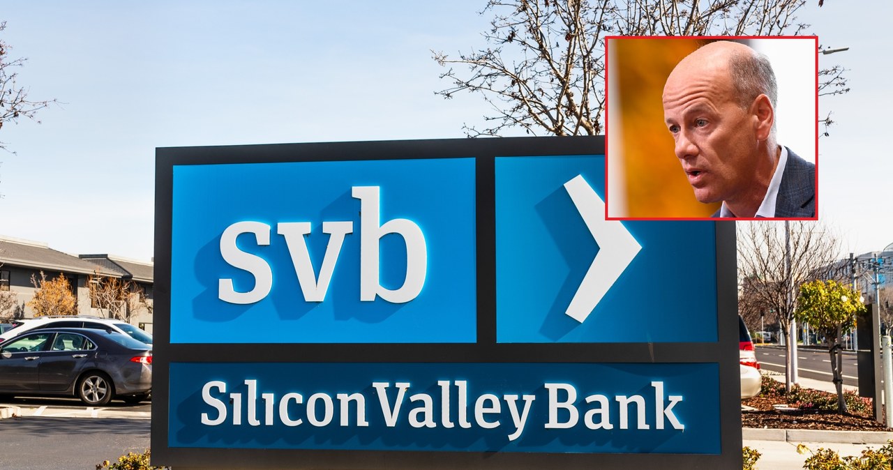 Greg Becker, prezes SVB próbuje uspokoić swoich klientów po tym jak bank wpadł wczoraj w tarapaty finansowe /123RF/PICSEL