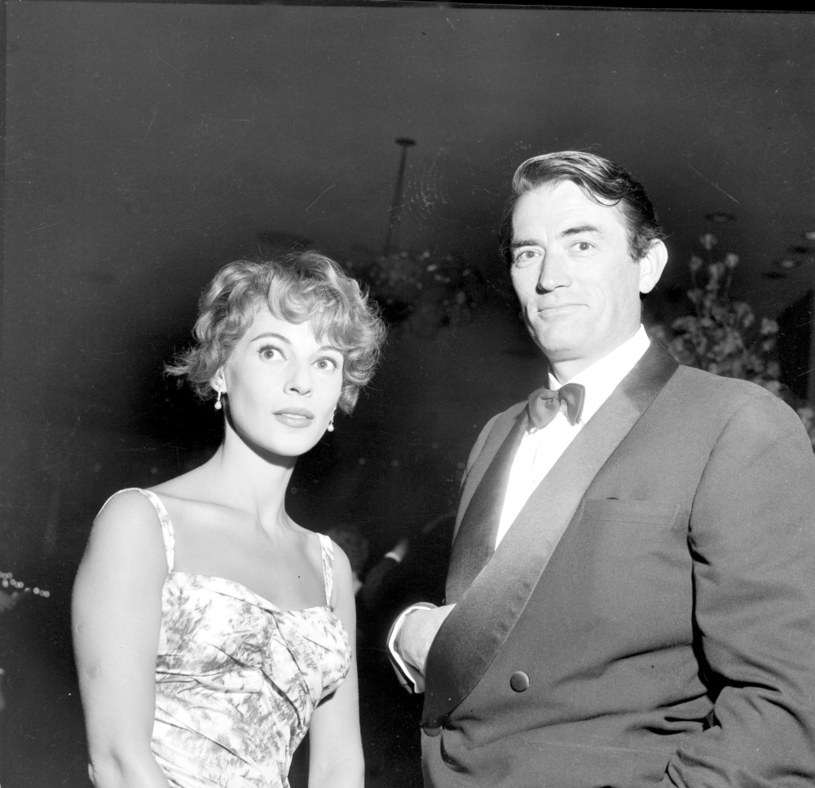 Gregory Peck i jego żona Veronique Passani / fot. Earl Leaf/Michael Ochs Archives /Getty Images