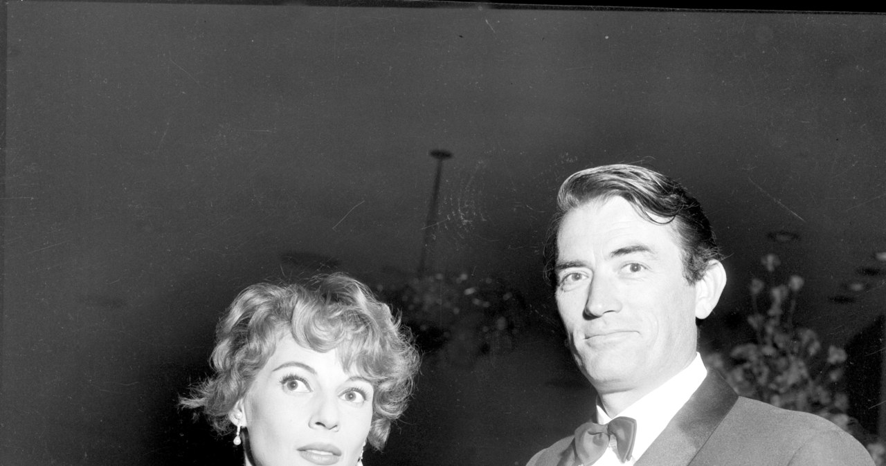 Gregory Peck i jego żona Veronique Passani / fot. Earl Leaf/Michael Ochs Archives /Getty Images