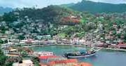 Grenada, przystań St. George's /Encyklopedia Internautica