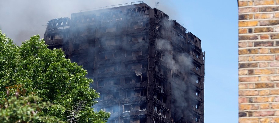 Grenfell Tower /PAP/EPA/ANDY RAIN /PAP/EPA