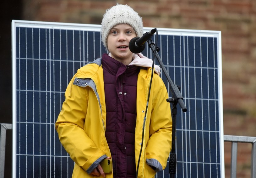 Greta Thunberg w Bristolu /Finnbarr Webster /Getty Images