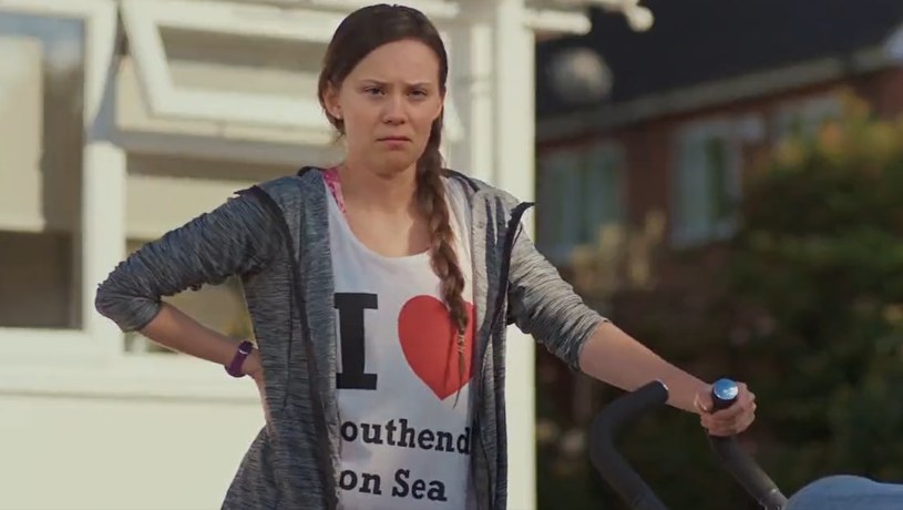 Greta Thunberg w serialu "Deep Fake Neighbour Wars" /ITV /materiały prasowe