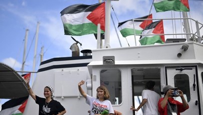 Greta Thunberg zmierza do Strefy Gazy. Izrael ostrzega