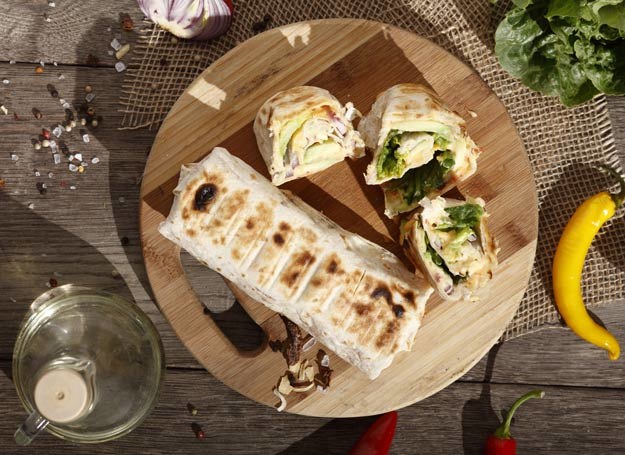 Grillowana tortilla z serem /materiały prasowe /materiały prasowe