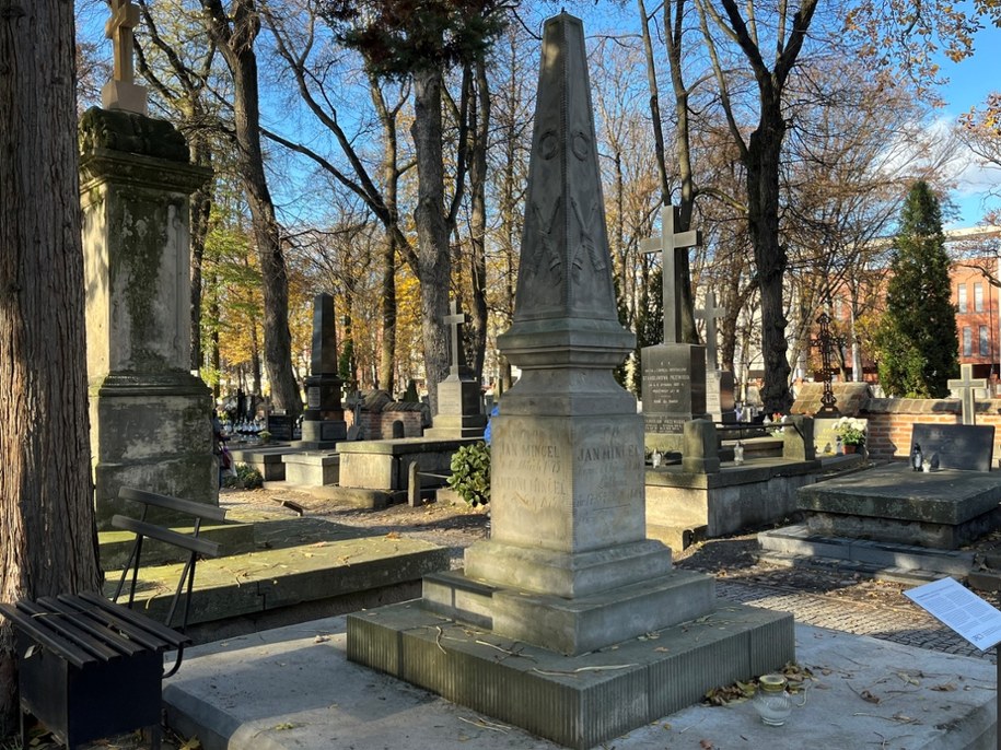 Grób Jana Nepomucena Mincla /Dominik Smaga /RMF FM