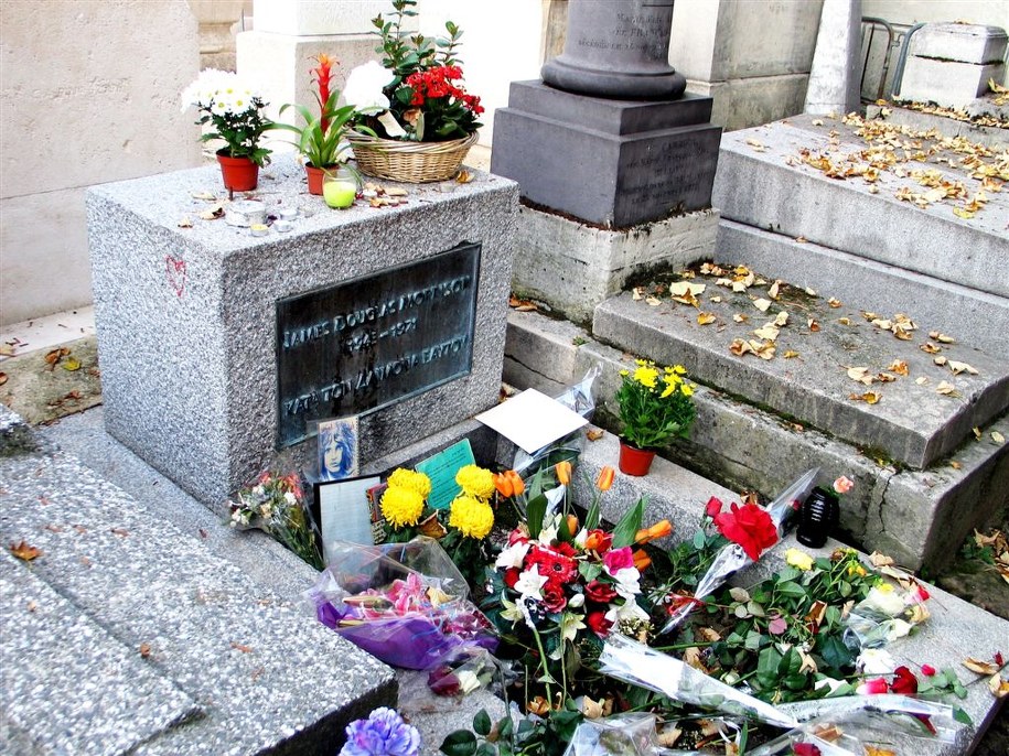 Grób Jima Morrisona - wokalisty The Doors &nbsp; /Marek Gadysz /RMF FM