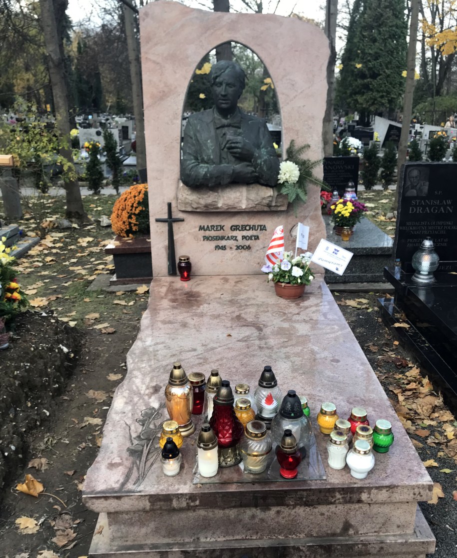 Grób Marka Grechuty /Marek Wiosło /RMF FM