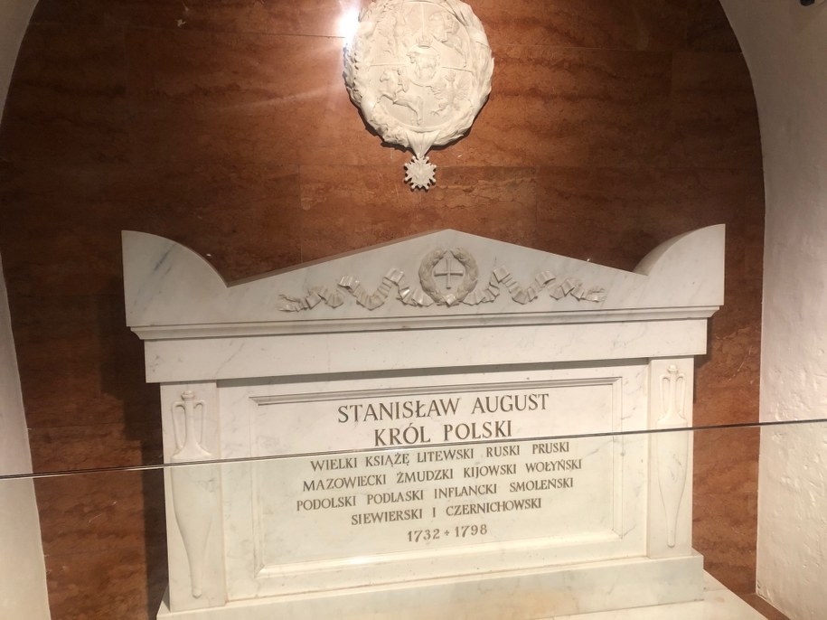 Grób Stanisława Augusta Poniatowskiego /Michał Dobrołowicz, RMF FM