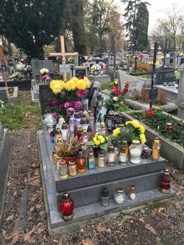 Grób Zbigniewa Wodeckiego znajduje się na Cmentarzu Rakowickim w Krakowie /Marek Wiosło /RMF FM