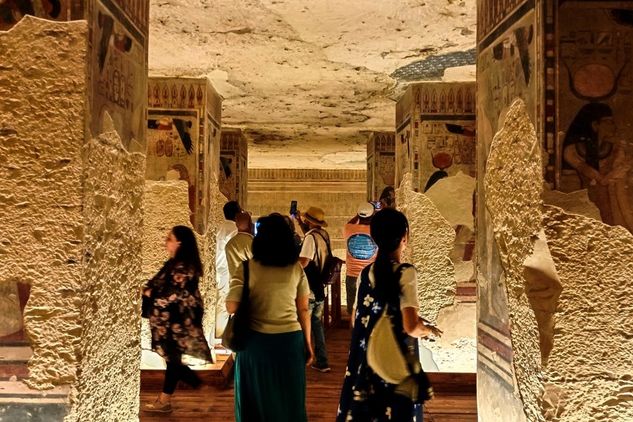 Grobowiec faraona Amenhotepa III /EPA/Stringer /PAP