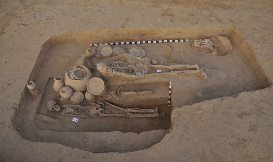 Grobowiec tajemniczej pary został odnaleziony w mieście Rakhigarhi, w Indiach. /journals.plos.org /