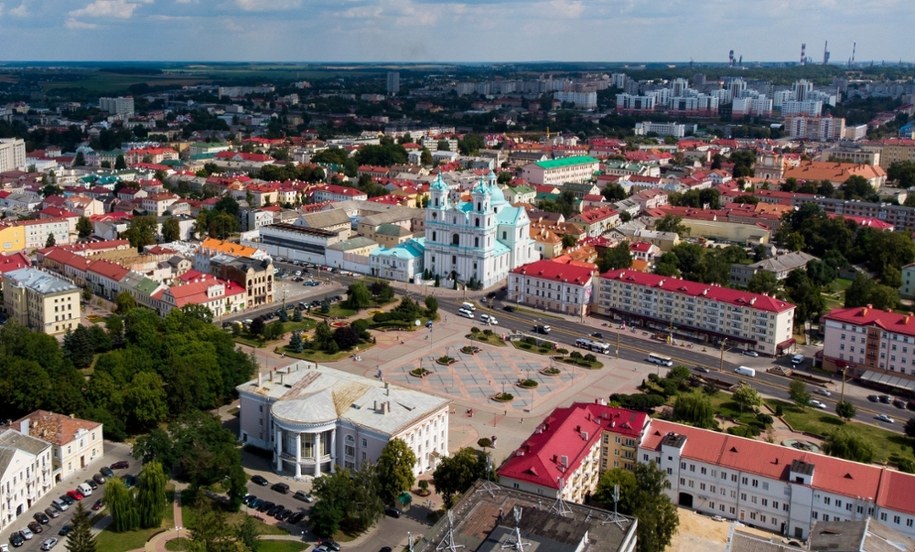 Grodno z lotu ptaka /Shutterstock