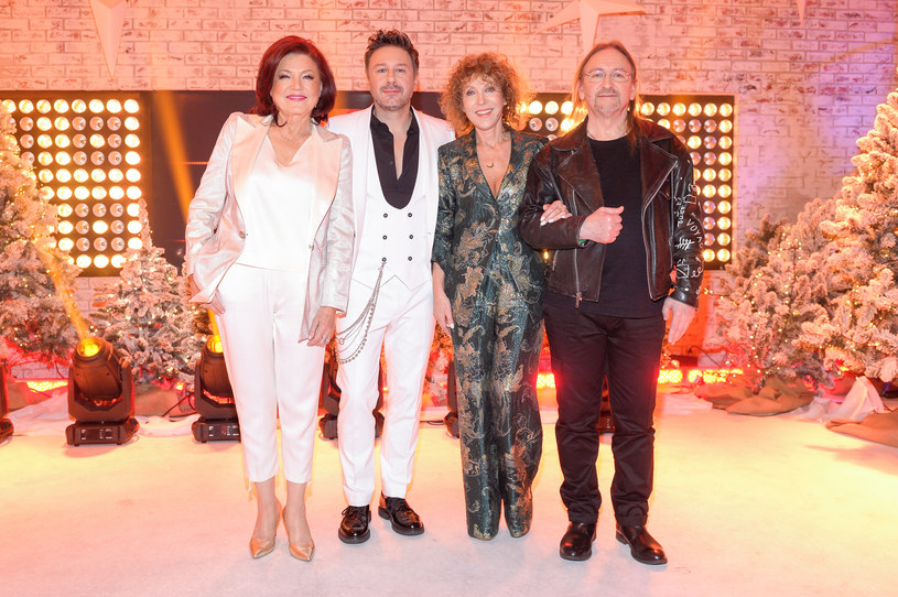 Grono trenerów "The Voice Senior"; Urszula Dudziak, Andrzej Piaseczny, Alicja Majewska i Marek Piekarczyk /AKPA