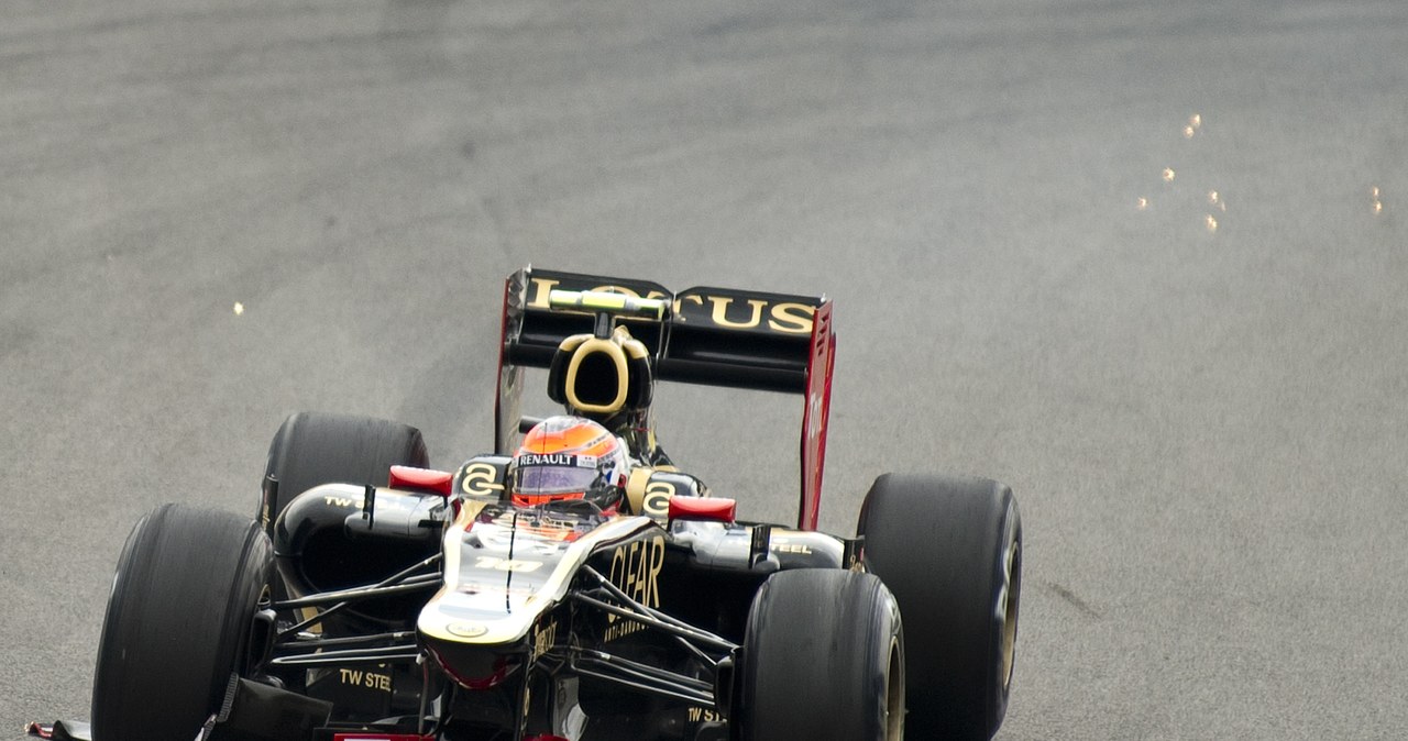 Grosjean często tak kończył zawody... /AFP