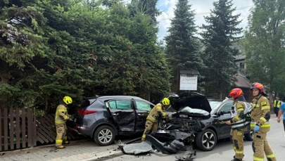 Groźna sytuacja w Białym Dunajcu. Troje dzieci poszkodowanych