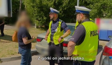 Groźne potrącenie rowerzysty. Bo jechał szybko?