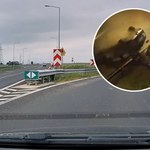 Groźne zdarzenie na obwodnicy Lublina. Silnik wyleciał z samochodu