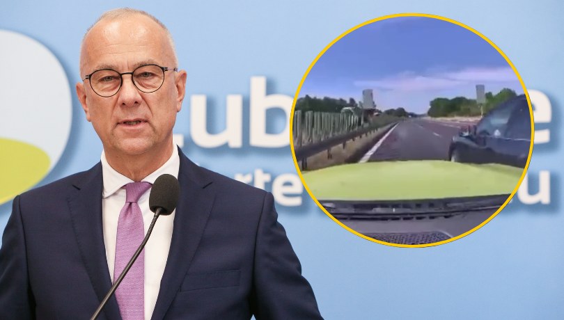 Groźne Zderzenie en Drodze Ekspresowej S3; ZA Kerownicą Skody Siedział Marszałek Województwa Lubuskiego Marcin Jabłski /Lech Muszyński /PAP