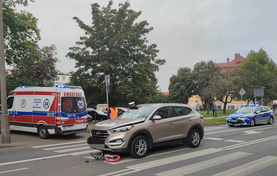 Groźnie wyglądające zdarzenie w Oławie /KPP Oława /