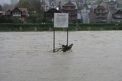 Groźny Dunajec w Szczawnicy i Krościenku