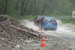 Groźny Dunajec w Szczawnicy i Krościenku