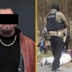 Groźny gangster zatrzymany na ulicy. Jest spektakularne nagranie