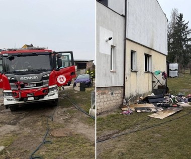 Groźny pożar domu w Wielkopolsce. Nie żyje dwoje dzieci