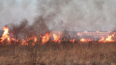 Groźny pożar niedaleko Kampusu UJ