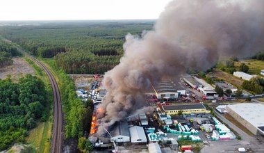 Groźny pożar odpadów w Zielonej Górze. Nowe informacje służb